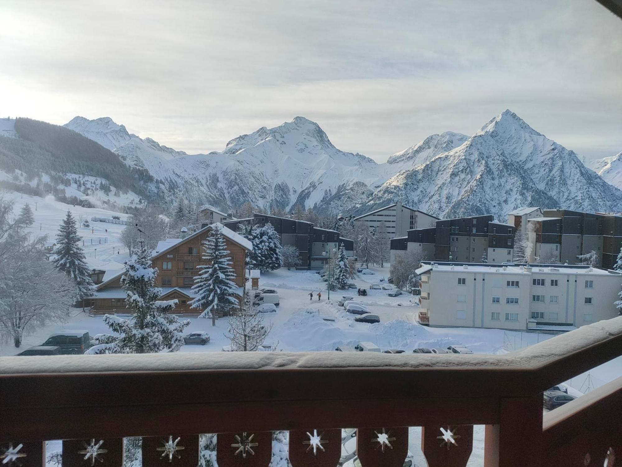 Residence Plein Sud A Cote Jandri Express, Front De Neige, Vue Splendide, Label 2 Alpes, Classe 2 Etoiles Tourisme Les Deux Alpes Zewnętrze zdjęcie
